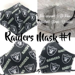 Las Vegas Raiders Adult Unisex Face Mask